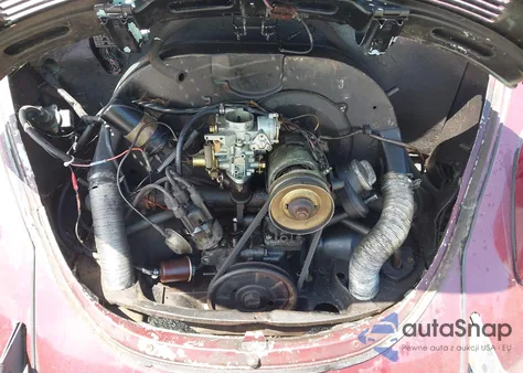 1972 Volkswagen Beetle из США, поврежденный, VIN 1122952484